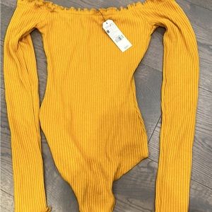 Off the shoulder bodysuit